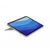 LOGITECH Combo Touch - Smilšu krāsa iPad Pro 11 collām (1., 2., 3. paaudze) - vācu - Qwertz