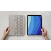 LOGITECH Combo Touch - Smilšu krāsa iPad Pro 11 collām (1., 2., 3. paaudze) - vācu - Qwertz