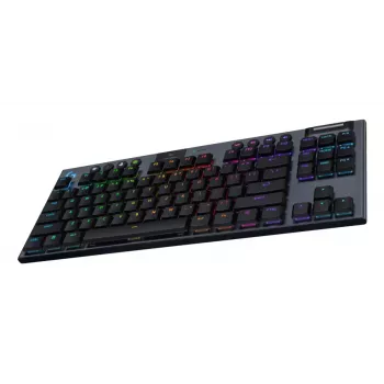 LOGITECH G915 X Lightspeed TKL bezvadu spēļu tastatūra - Melna Qwertz Vācu Clicky