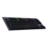LOGITECH G915 X Lightspeed TKL bezvadu spēļu tastatūra - Melna Qwertz Vācu Clicky
