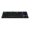 LOGITECH G915 X Lightspeed TKL bezvadu spēļu tastatūra - Melna Qwertz Vācu Clicky