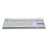 LOGITECH G915 X Lightspeed TKL bezvadu zema profila spēļu tastatūra balta taustes - Qwertz Deutsch