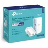 TP-Link TL-WPA7519 KIT 1000 Mbit/s Ethernet LAN Wi-Fi balta 2 gab.
