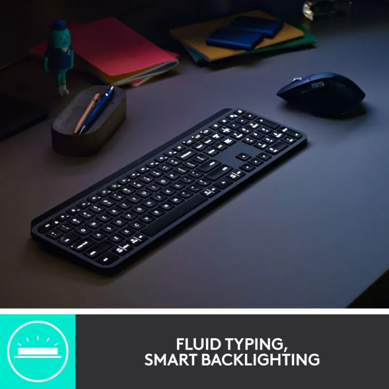 LOGITECH MX Keys Combo For Business Gen 2 - Graphīts - Qwerty Esp