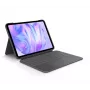LOGITECH Combo Touch tastatūras futrālis - iPad Pro 11in M4/M5 - grafīta - Azerty franču