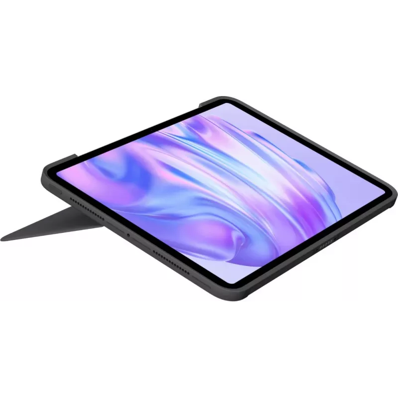 LOGITECH Combo Touch tastatūras futrālis - iPad Pro 11in M4/M5 - grafīta - Azerty franču