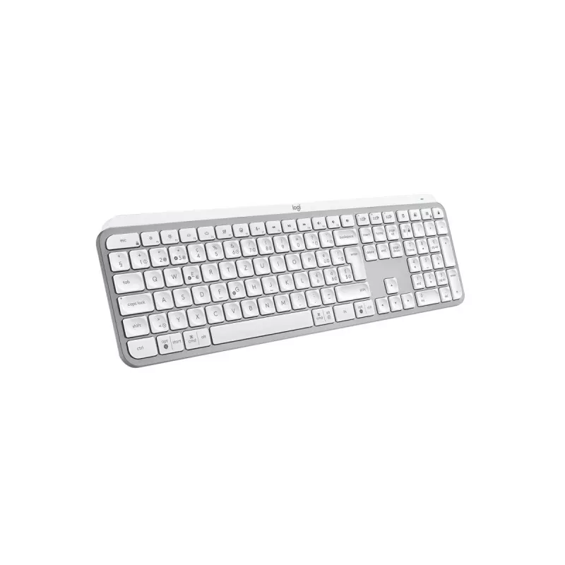LOGITECH MX Keys S tastatūra gaiši pelēka Qwertz šveiciešu