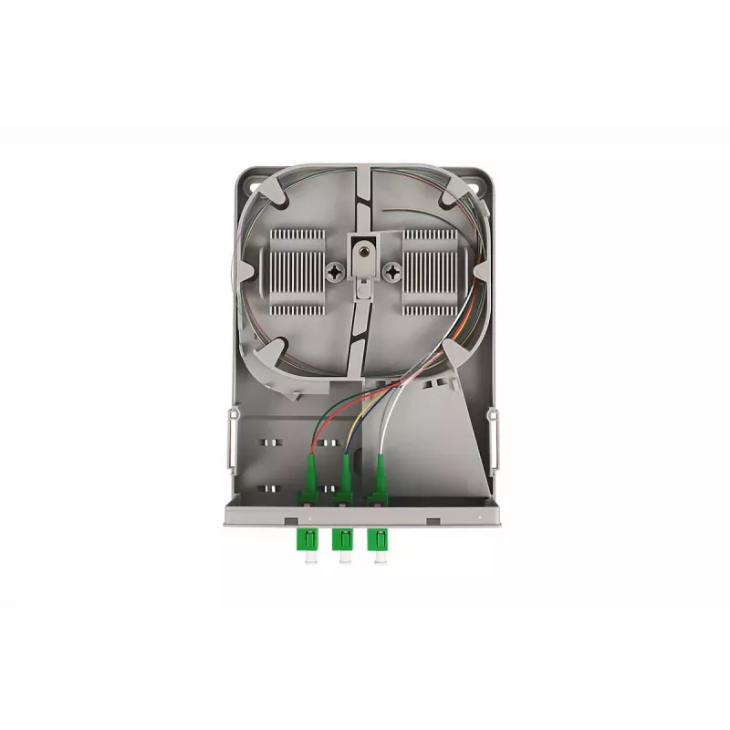 DIGITUS Ftth Mājas Sadales Bloks. 3x LC/APC Duplex OS2. IP54. Savienošanai gatavs