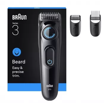 Braun BT3520 bārdas trimmeris Baterija 40 2 cm Melna, Zila