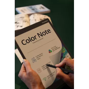 E-grāmatu lasītājs PocketBook Color Note 32GB Wi-Fi 10,3 collu E Ink Kaleido