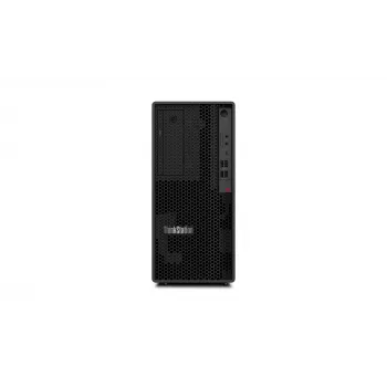 Lenovo ThinkStation P2 Tower Gen 2 Intel Core Ultra 9 285K 128 GB DDR5-SDRAM 2 TB SSD NVIDIA GeForce RTX 5070 Windows 11 Pro Workstation melna
