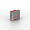 Lindy USB Port Blocker (bez atslēgas) - 10 gab. iepakojumā, Rozā, Portu bloķētājs, USB Type-A, Rozā, Akrilnitrila butadiēna stirols (ABS), 10 gab., Polietilēna maisiņš
