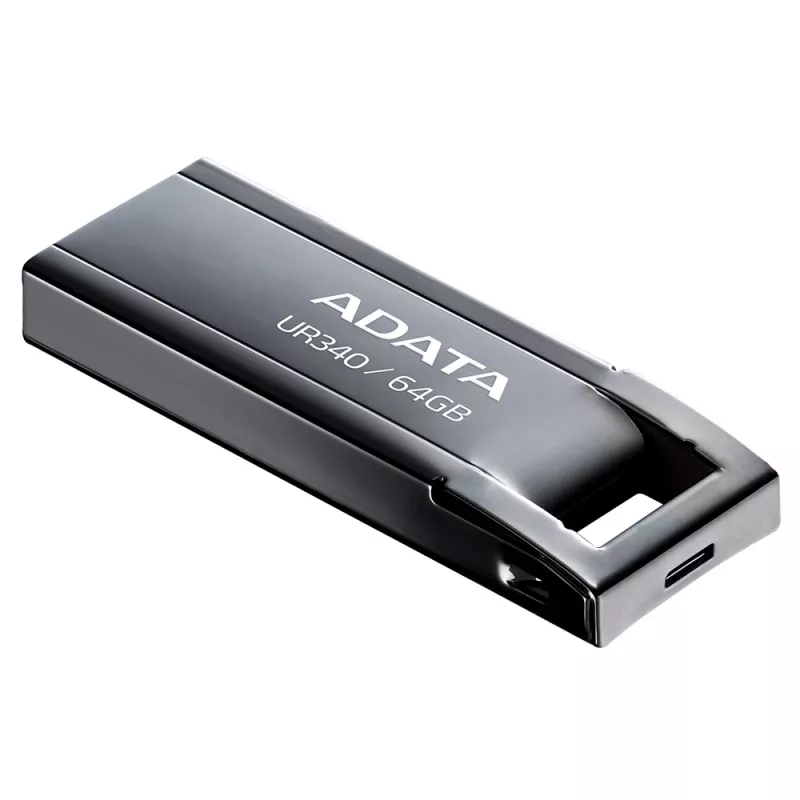 ADATA UR340 USB zibatmiņa 64 GB USB Type-A 3.2 Gen 2 (3.1 Gen 2) Melna