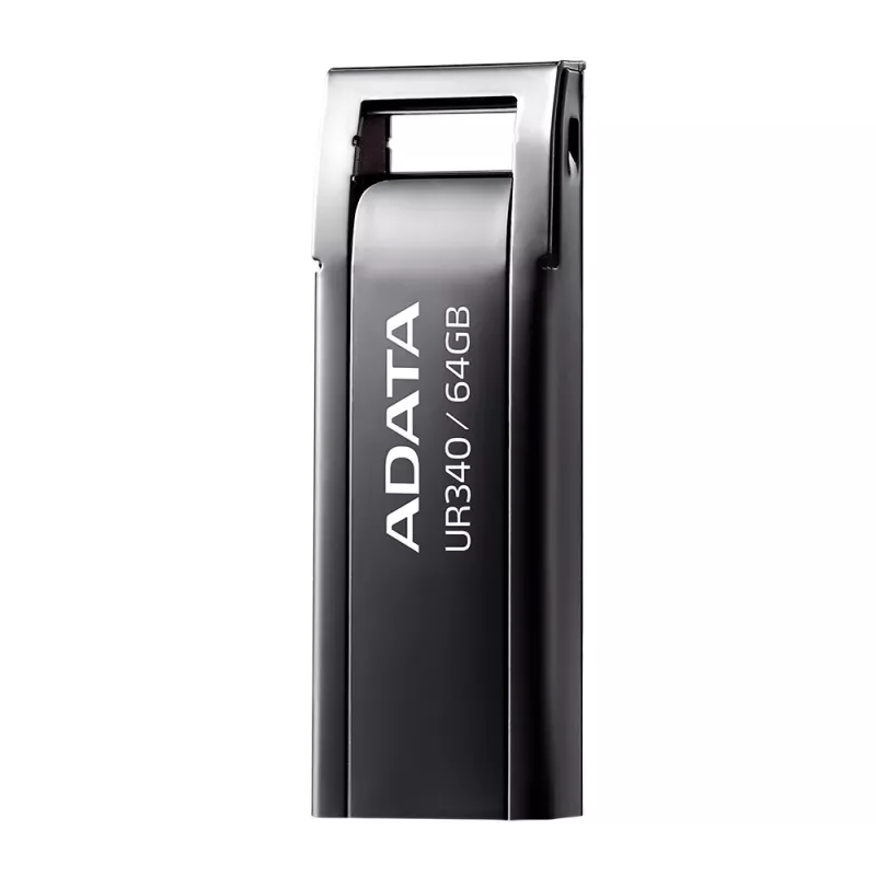 ADATA UR340 USB zibatmiņa 64 GB USB Type-A 3.2 Gen 2 (3.1 Gen 2) Melna