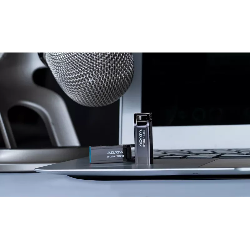 ADATA UR340 USB zibatmiņa 64 GB USB Type-A 3.2 Gen 2 (3.1 Gen 2) Melna