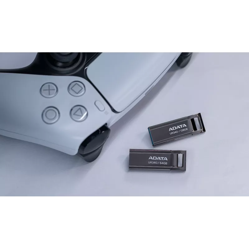 ADATA UR340 USB zibatmiņa 64 GB USB Type-A 3.2 Gen 2 (3.1 Gen 2) Melna