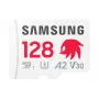MicroSDXC atmiņas karte Samsung MB-MD128S, 128 GB, UHS-I, 10. klase, U3, lasīšana līdz 180 MB/s, rakstīšana 130 MB/s