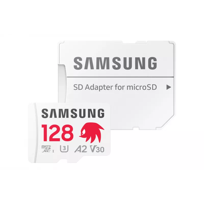 MicroSDXC atmiņas karte Samsung MB-MD128S, 128 GB, UHS-I, 10. klase, U3, lasīšana līdz 180 MB/s, rakstīšana 130 MB/s