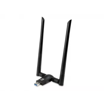 LevelOne AC1200 Divjoslu Bezvadu USB Tīkla Adapteris, 1-13 Kanāls