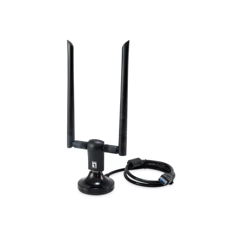 LevelOne AC1200 Divjoslu Bezvadu USB Tīkla Adapteris, 1-13 Kanāls