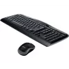 LOGITECH Wireless Desktop Mk330 - Melns - Qwerty Uk
