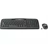 LOGITECH Wireless Desktop Mk330 - Melns - Qwerty Uk