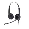 Jabra BIZ 1500 Duo QD EMEA, vadu, biroja/zvanu centram, 20 - 4500 Hz, 74 g, austiņas, melna
