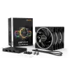 be quiet Light Wings 120mm ARGB PWM High Speed ventilators Melns 3 Pack