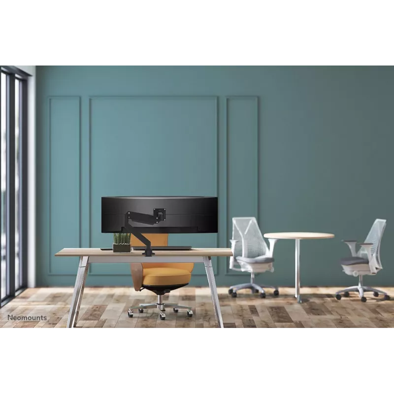 Neomounts NM-D775BLACKPLUS Monitora roka 10-49 collas - gāzes atspere - Topfix - 180°-stop