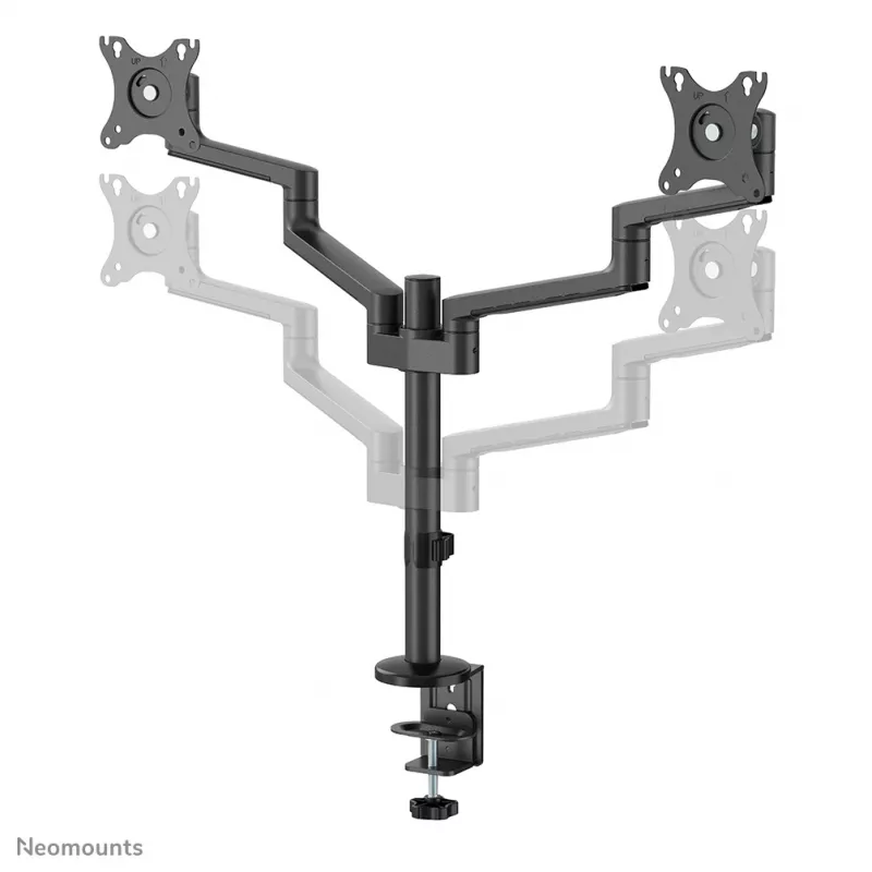 Monitora roka Neomounts DS60-425BL2 17-27 collas - vietu taupoša