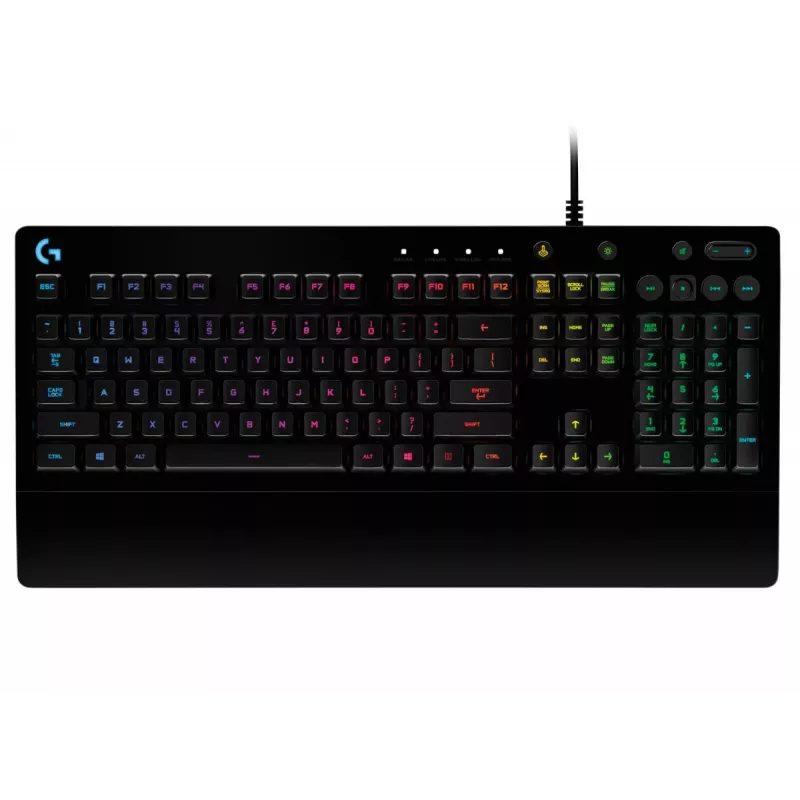 LOGITECH G213 Prodigy spēļu tastatūra uzņēmuma iekšējai/EMS Central Retail USB melna - Qwertz vācu