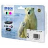 Kasetes Epson Tinte C13T26164010 Melna Ciāna Fuksīna Dzeltena