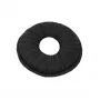 Jabra 10 king size leather_ GN2000, ausu spilventiņš, Āda, Melns