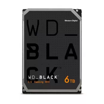 WESTERN DIGITAL cietais disks - WD Melns WD6004FZBX - 6TB - SATA 6Gb/s - 3,5 inch - 7200 apgr./min