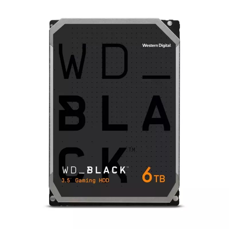 WESTERN DIGITAL cietais disks - WD Melns WD6004FZBX - 6TB - SATA 6Gb/s - 3,5 inch - 7200 apgr./min
