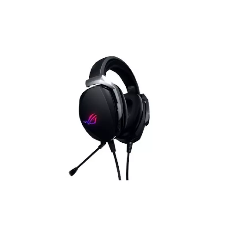 ASUS ROG Theta 7.1 austiņas ar vadu, galvas stīpa, spēlēm, USB Type-C, melnas