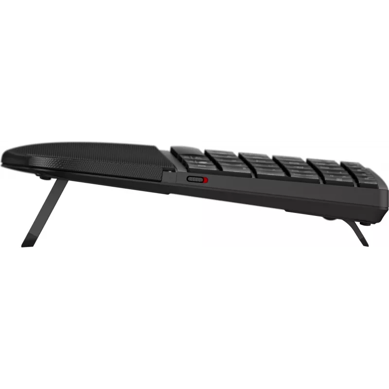 HP 685 Comfort Dual-Mode tastatūra, QWERTY, pilna izmēra (100%), bezvadu, RF bezvadu + Bluetooth, membrānas, QWERTY, melna