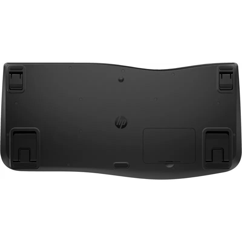 HP 685 Comfort Dual-Mode tastatūra, QWERTY, pilna izmēra (100%), bezvadu, RF bezvadu + Bluetooth, membrānas, QWERTY, melna
