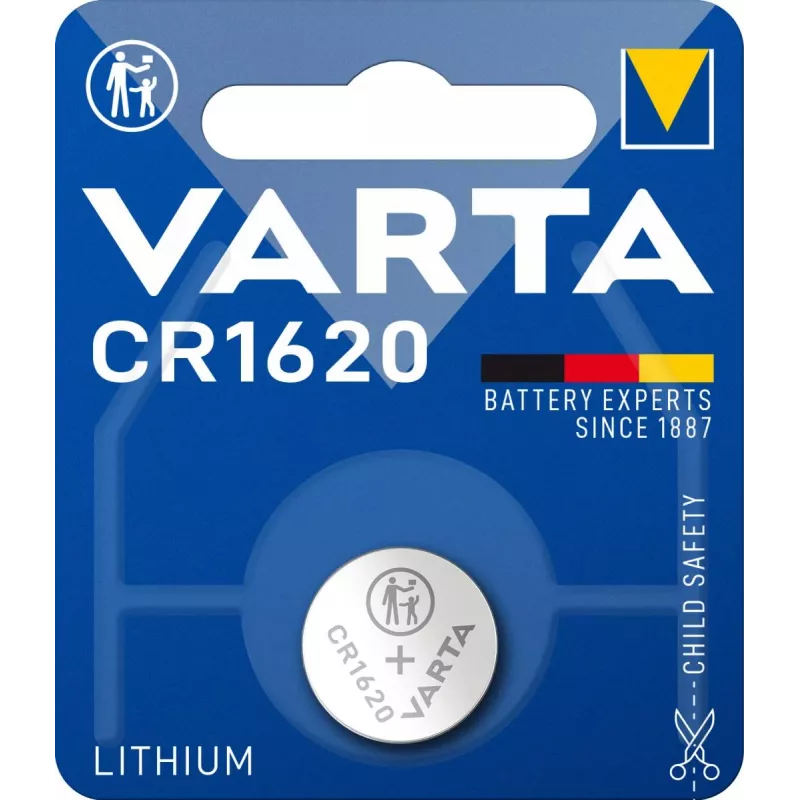 VARTA baterija litija monētas elements Cr1620 3V