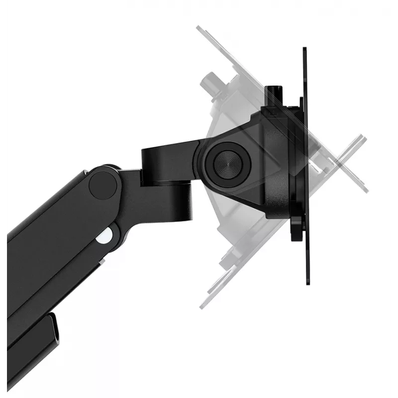 Neomounts DS70-250BL1 Monitora roka 17-35 collas - gāzes atspere - Topfix - 180°-stop