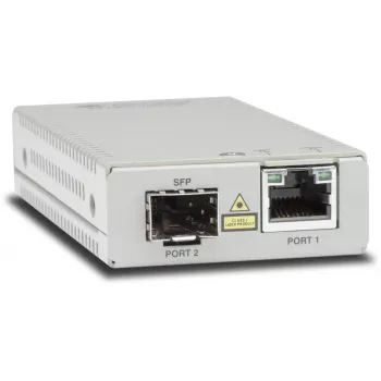 Allied Telesis AT-MMC2000/SP-960 tīkla mediju pārveidotājs 1000 Mbit/s 850 nm Daudzmodu Sudraba