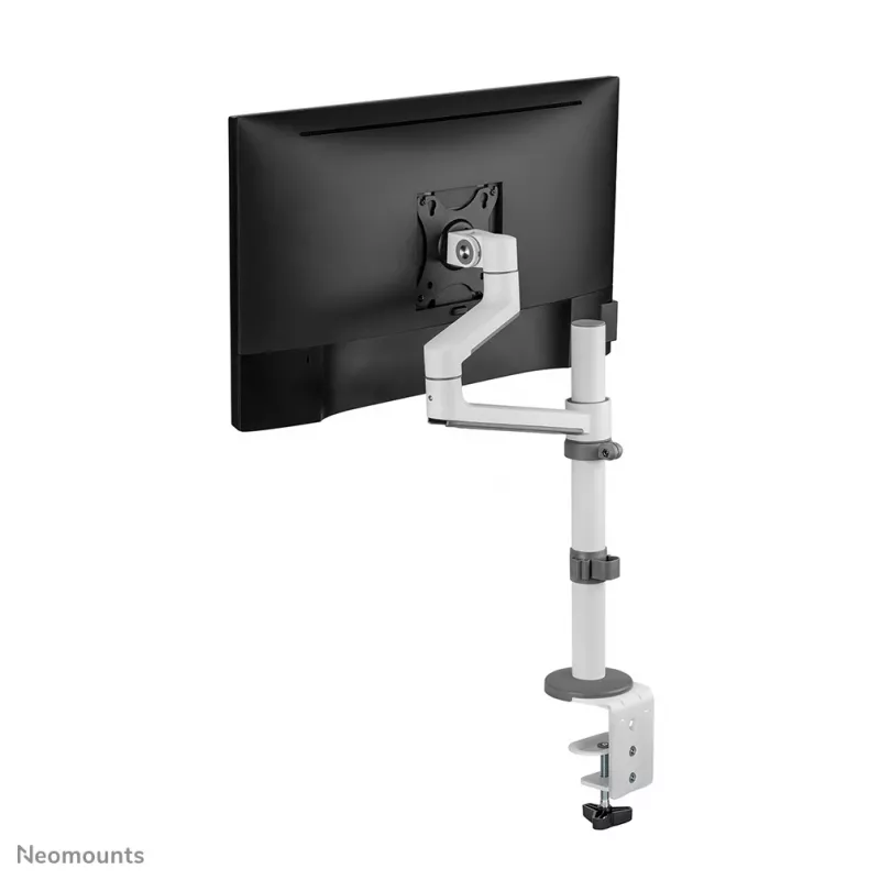 Neomounts DS60-425WH1 Monitora roka 17-27 collas - vietu taupoša, Clamp/Grommet, 8 kg, 43,2 cm (17 collas), 68,6 cm (27 collas), 100 x 100 mm, Balta
