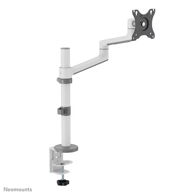 Neomounts DS60-425WH1 Monitora roka 17-27 collas - vietu taupoša, Clamp/Grommet, 8 kg, 43,2 cm (17 collas), 68,6 cm (27 collas), 100 x 100 mm, Balta