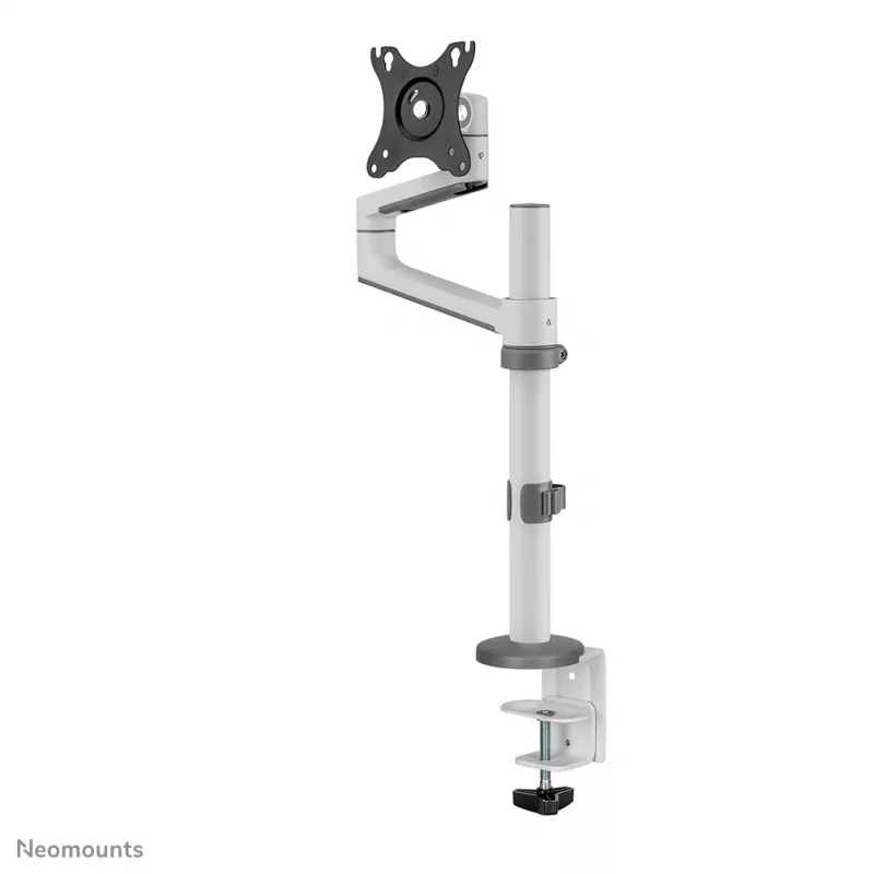 Neomounts DS60-425WH1 Monitora roka 17-27 collas - vietu taupoša, Clamp/Grommet, 8 kg, 43,2 cm (17 collas), 68,6 cm (27 collas), 100 x 100 mm, Balta