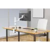 Neomounts DS60-425WH1 Monitora roka 17-27 collas - vietu taupoša, Clamp/Grommet, 8 kg, 43,2 cm (17 collas), 68,6 cm (27 collas), 100 x 100 mm, Balta