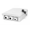 DIGITUS Outdoor FTTH Box for 6x SC/DX Adapter, IP65