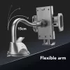 Cellularline Hug Flexi - Universāls viedtālruņa turētājs automašīnai ar piesūcekņa stiprinājumu