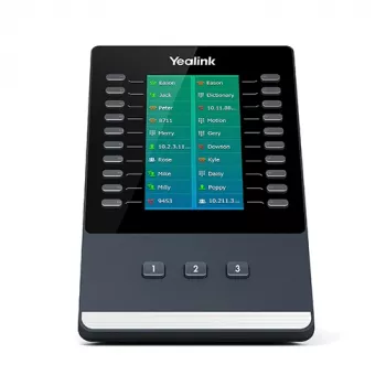 Yealink EXP50 IP paplašinājuma modulis melns, pelēks 23 pogas