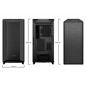 be quiet Dark Base 701 Melns Midi Tower