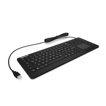 KeySonic KSK-6231 INEL (CH) tastatūra Industriāla USB QWERTZ Šveices melna